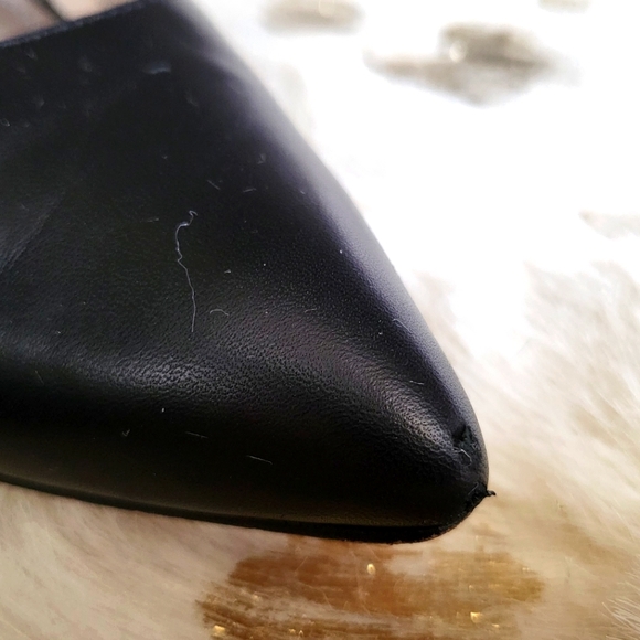 Coach black wedge pump with ankle strap size 7.5 - Picture 6 of 6